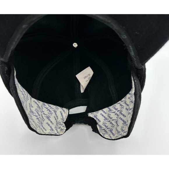 Conte Florence Hat Cap 60 Black Wool Earflap Baseball Italy Sporty Luxury - Picture 11 of 15